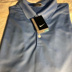 Nike Dir Fit Golf shirt Light Blue, NikeGolf